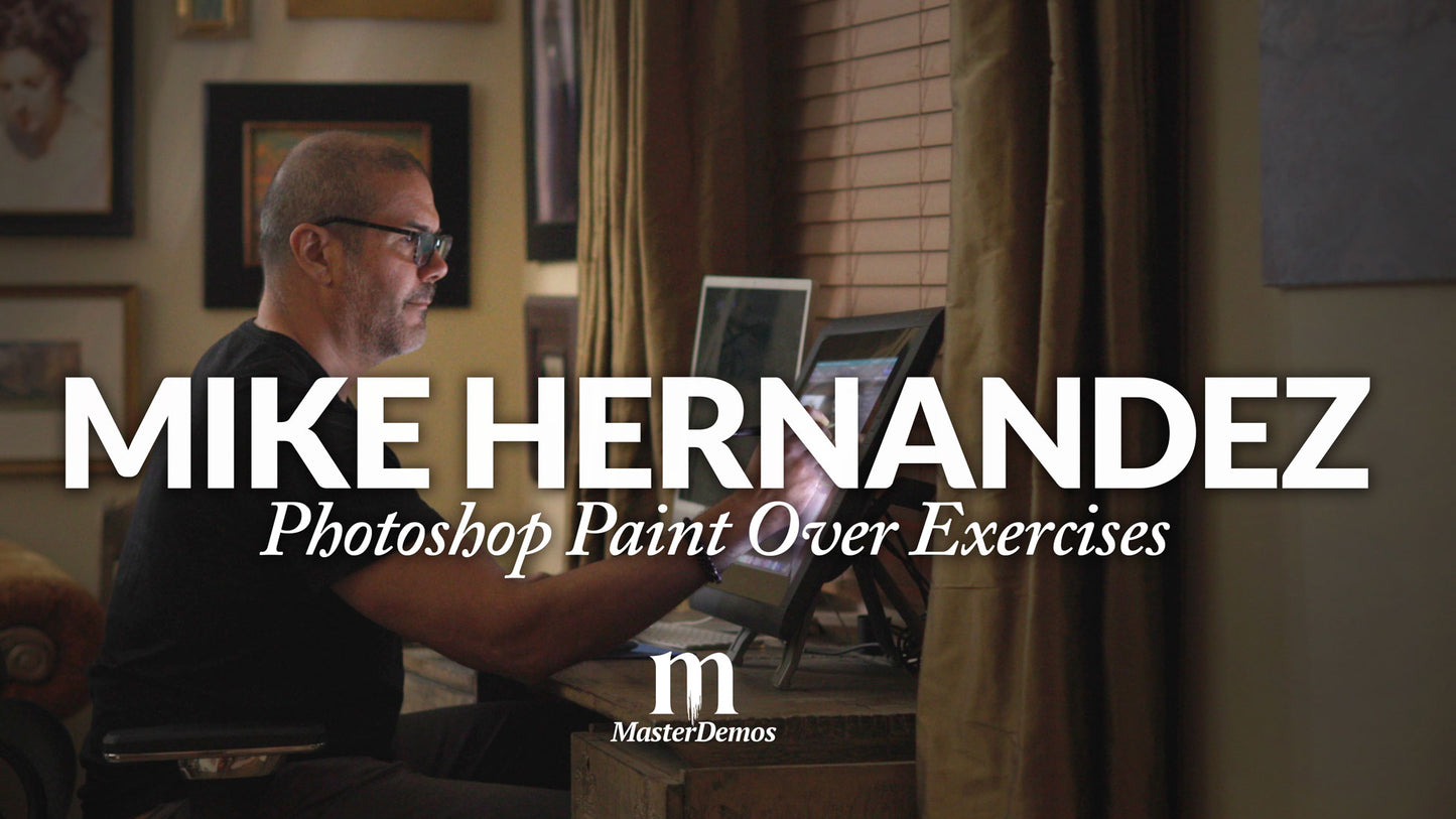 Mike Hernandez - Photoshop Paint Over Exercises